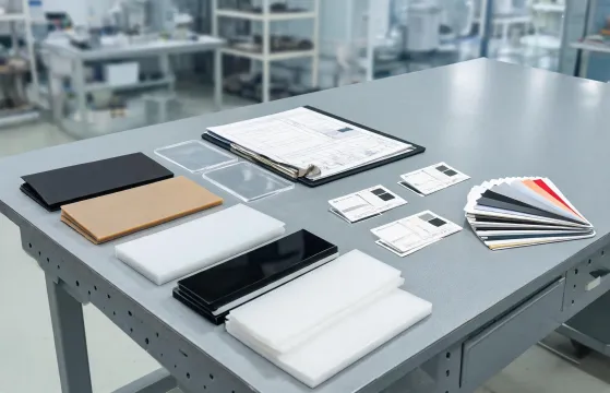 Polymer processing samples