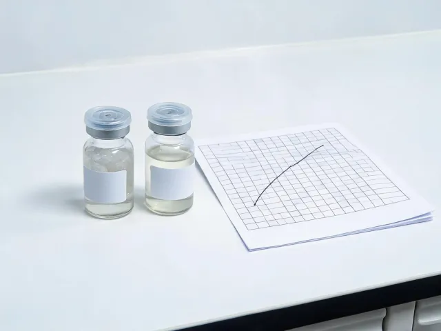 Micro silicone compound samples